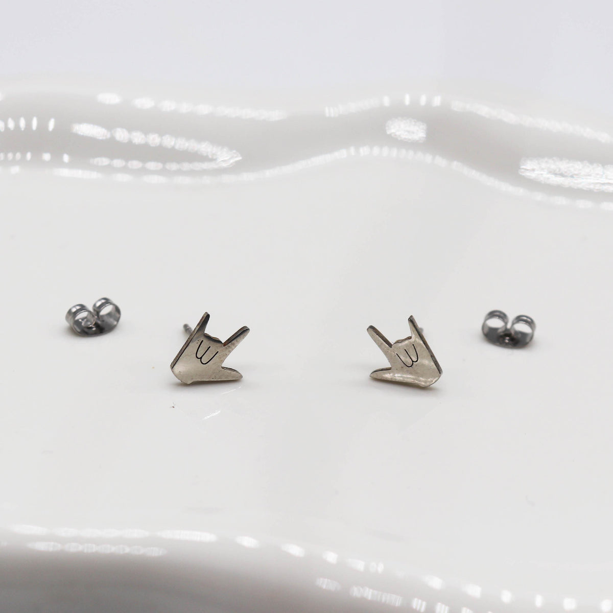 Rock'n'Roll Ohrringe (silber)