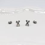 Scissors Ohrringe (silber)
