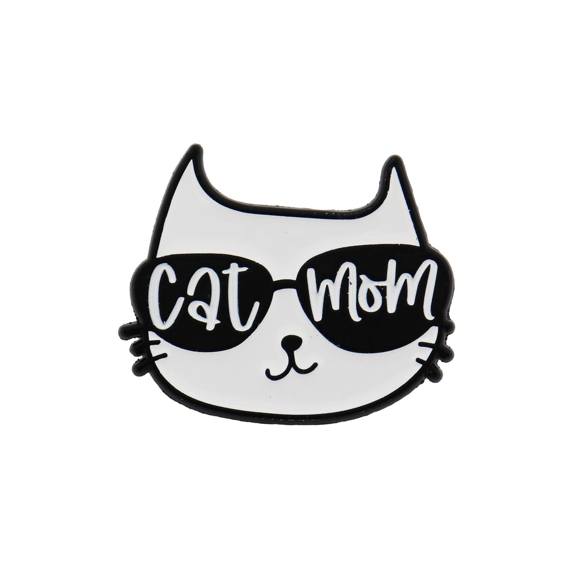 Cat Mom - Emaille Pin