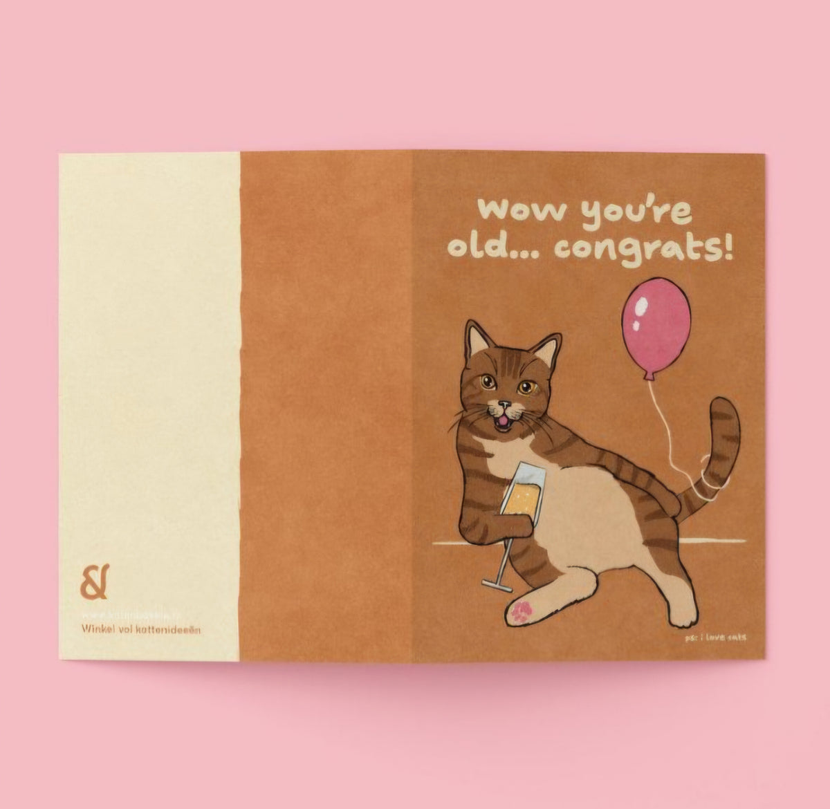 You are old Grußkarte