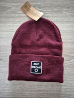 Letzte Chance - Beanie SALE - Recyceltes Polyester (verschiedene Designs)