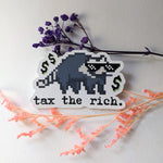 Tax the rich - Vinylsticker